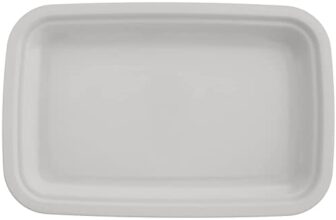 Signoraware Big Plastic Serving Tray, White, 1 Piece