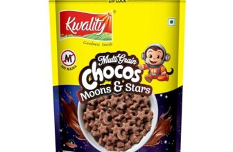 Kwality Multigrain Chocos Moons and Stars (375g (Pack of 1))