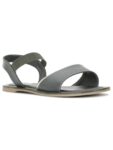 Bata 5617 Christie Sandal E 24 Dark Green Sandals For Women|family outings|cushioning|adjustable straps|keep feet cool and dry| Size- 8