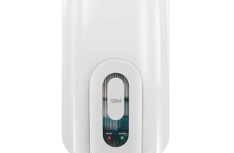 GM Fogo 5Ltr 3KW Instant Water Heater Geyser | Warranty of 7Yr Tank, 4Yr Element, 2Yr Product | Rust & Shock Proof | 6.5 Bar Pressure for High Rise Building | Home Kitchen & Bathroom | White
