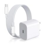 UNIGEN® 20W PD 3.0 Fast Charger Adapter Compatible with iPhone 16/15/15 Plus/15 Pro/15 Pro Max & Other Type C Devices with 1 Metre Type C to C Data Cable (Adapter+Cable)