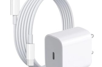 UNIGEN® 20W PD 3.0 Fast Charger Adapter Compatible with iPhone 16/15/15 Plus/15 Pro/15 Pro Max & Other Type C Devices with 1 Metre Type C to C Data Cable (Adapter+Cable)