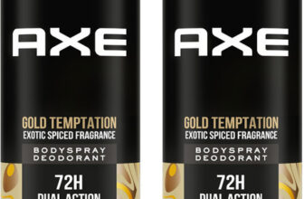 AXE Gold-Temptation Body Spray  –  For Men(430 ml, Pack of 2)