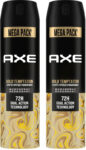 AXE Gold-Temptation Body Spray  –  For Men(430 ml, Pack of 2)