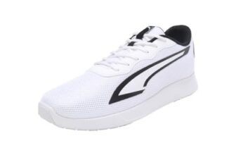 PUMA | Tychonic Men’s Sneakers | White-Black | 8UK