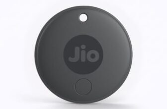 JioTag (2nd Generation) (Grey) – Android or iOS Compatible IP64 Rated Worldwide Item Finder for Keys, Wallets, Luggage, Gadgets and More |1+1 Year Battery | No SIM Needed