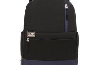 Skybags Lumous 3 Compartment Laptop Backpack (E) 16 L Black