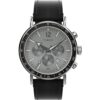 TIMEX Waterbury Standard Analog Watch for man with Silver Tone Round Dial & Black Plastic Strap Band Water Resistant Men’s Wrist Watches – TW2W47400UJ