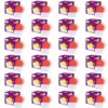 Philips 0.5W LED Bulb Red | Joy Vision Plug-and-Play LED Night Lamp | Night Light for Bedrooms & Corridors | 2-Pin Socket | Energy Saving, Long Life | Pack of 24