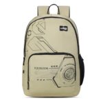 FOOTLOOSE by Skybags Nomad 26L Laptop Backpack,15.6″, 3 Compartments, Beige