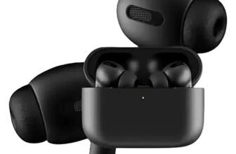 OWDIO Wireless Earbuds TWS in-Ear Bluetooth Headphones, Matte Black