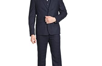 Arrow Reversible Waistcoat Regular Fit Suit Navy