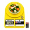 ANT AEKS100 Electronic Kitchen Scale, Yellow | Digital Food Weighing Scale | 10kg Capacity | High Precision Sensor | LCD Display | Tare Function | Multi-Unit (g/oz) | 40 Months Warranty |Yellow|