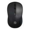 Portronics Toad 34 Wireless Mouse with 2.4 GHz Wireless, Adjustable Sensitivity, USB Receiver, Ergonomic Design, for Laptops, Desktops PC, Mac (Black)