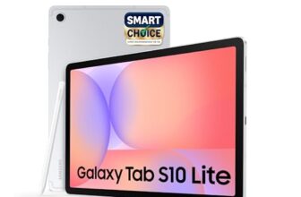 Samsung Galaxy Tab S10 Lite [Smartchoice], 10.9-inch (27.7 CM), LCD Display, 6GB RAM, 128GB ROM, Wi-Fi, Dual Speakers, S Pen, Silver, AI Enabled