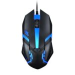 Dezful Wired Gaming Mouse RGB | 7-Color LED Breathing Light | High Precision USB Optical Mouse for PC, Laptop, Gaming & Office | Ergonomic Design | Fast Click Response | Plug & Play RGB Mouse