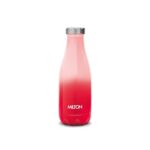 Milton Prudent 350 Thermosteel Bottle, 360 ml Water Bottle, 24 Hours Hot and Cold, Double Wall Vacuum Insulated, Water Bottles, Tea Flask/Coffee Flask for Sports, Travel, Red