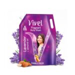 Vivel Lavender & Almond Oil Moisturizing Body Wash, Quick Wash-Off, 1300ml