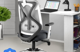 ASTRIDE Ergofit BIS Certified Ergonomic High Back, Synchro Tilt Mechanism Mesh Office Adjustable Arm Chair(Grey, Optional Installation Available)