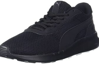 Puma Unisex Cliff IDP Puma Black-Puma Black Running Shoe 38718608 4UK