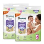Himalaya Total Care Super Absorb Baby Pants Diaper | Size M (Medium) 152 Count | Pack of 2 | 7-12 kg | Breathable & Rapid Zig Zag Absorption | Keeps Skin Calm & Rash Free