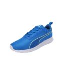 PUMA Mens Keftrun Racing Blue-Speed Green-White Sneaker – 6 UK (39583303)