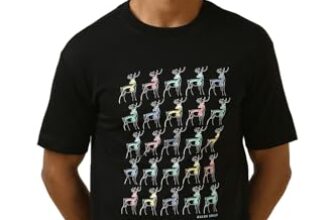 Allen Solly Mens T Shirt Black