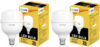EcoLink 36 W Eye Safety Compliance Standard B22 LED Bulb(White, Pack of 2)