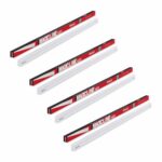Goldmedal Magic Line Neo 22W LED Batten | 2000 Lumens | LED Tubelight for Home | Surge Protection up to 4kV | High Voltage Protection up to 300VAC | Cool Daylight (6500K)-Pack of 4