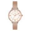 TIMEX Rose Gold Round Dial Analog Women’s Watch – TWEL22402