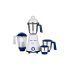 Havells Capture 500W 3 Jar Mixer Grinder, High Speed 21000 RPM Motor, 304 SS Blades, 5 Years Motor Warranty with Overload Protector, 1.5 Ltr Bigger Size Blending Jar I (Grey & Green)