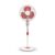 Bajaj Frore Neo 400 MM Oscillating Pedestal Fan for Home|Aerodynamically Balanced Blades| 100% CopperMotor| HighAir Delivery|3-Speed Control| Rust Free|2-Yr Warranty Red