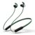 Boult Audio FXCharge Wireless in Ear Bluetooth Neckband with ENC Mic, 32H Playtime, Type-C Fast Charging (5Mins=7.5Hrs Playtime), Dual Pairing, Made in India, Biggest 14.2mm Drivers Ear Phones (Green)