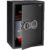 Lifelong LLHS20 56 Litres Home Safe Electronic Locker| Digital Security Safe for Home & Office with Motorized Locking Mechanism, 2 Cubic Feet(1 Year Warranty, Black)
