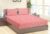 BSB HOME Barbie Edition Designer Printed 150 GSM Microfiber Double Bedsheet with 2 King Size Pillow Covers(230 x 240 cm or 7ft X 7ft, Flower Pink)