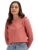 KOTTY Womens Full Sleeve Solid Sweatshirt (Peach pink2,38)