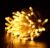 TUCASA- 11 Meter Still led ladi Christmas String Light for Festive Decorations, Diwali and Christmas Lighting (Warm White)-Plug in