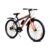 Leader Spyder 27.5T MTB Cycle/Bike Single Speed with Complete Accessories for Men – Matt Black/Orange Ideal for 15+ Years | Frame: 19 Inches