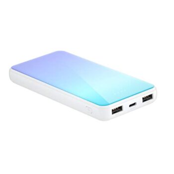 Candytech 12000 mAh Back Glass Fast Charging Powerbank for All Smartphones (Multicolour)