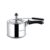 Bajaj PCX 43 Majesty 3 Litre Aluminium Pressure Cooker With Duo Inner Lid | Induction Compatible | ISI Certified | Sturdy Bakelite Handles ?Silver?