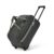Safari Polyester in-Line Skate Sprinter Cabin Size Duffle Trolley Bag, Soft Carry-On Luggage, 2 Wheel Travel Duffle Bag for Men & Women, 5 Years Warranty, Grey, 55Cm