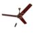 KUHL Prima A1 1200MM Decorative Power Saving BLDC Ceiling Fan With Remote | 29W | Saves Upto 65% Electricity | 5 stars | High Air Flow | Stylish Design | Brown