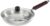 Amazon Brand – Solimo Tri-ply Frying Pan with Glass Lid and Wooden Handle, 24cm
