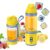 Amazon Basics Portable Blender for Juices, Smoothies and Shakes | 700 ml Convertible Jar | Dual Mode | LED Lights | Waterproof | 3×1600 mAh Batteries | 1 year Warranty