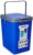 Nayasa Plastic Door Dustbin Small 14 Ltrs. – Mono Blue, Press-Top