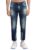 Highlander Men’s Tapered Fit Mildly Distressed Heavy Fade Jeans | Trendy & Comfortable Denim for Casual Wear