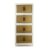 CELLO Foldable Plastic Cabinet | 4 Tier Cabinet | Multipurpose Storage Organizer for Clothes, Toys & Household Items | Racks for Home & Kitchen | Space-Saving Design | Beige & Brown