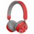 Zebronics Zeb-Bang Pro Bluetooth V5.0 On Ear Headphone, 30H Backup, Foldable Design, Call Function, Voice Assistant Feature, Built-In Rechargeable Battery, Type C Charging, 40Mm Driver And Aux. (Red)