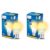 PHILIPS 9W B22 LED Warm White/Yellow Bulb, Pack of 2