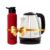 Pigeon 1.5 litre Hot Kettle and Stainless Steel Water Bottle Combo used for boiling Water, Making Tea and Coffee, Instant Noodles, Soup with Auto Shut- off Feature